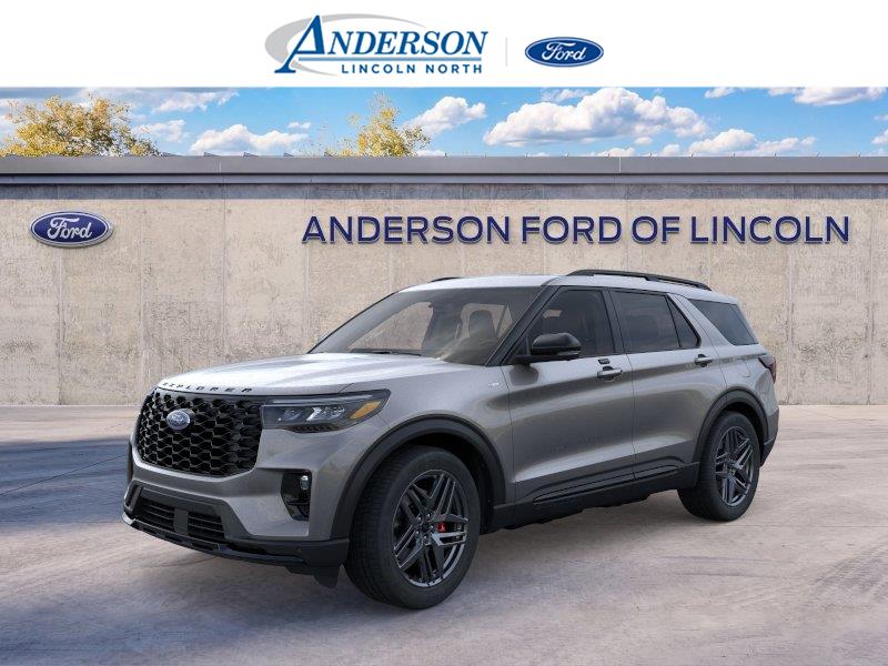 Carbonized Gray Metallic 2026 Ford Explorer SUV / Crossover All-Wheel Drive Automatic
