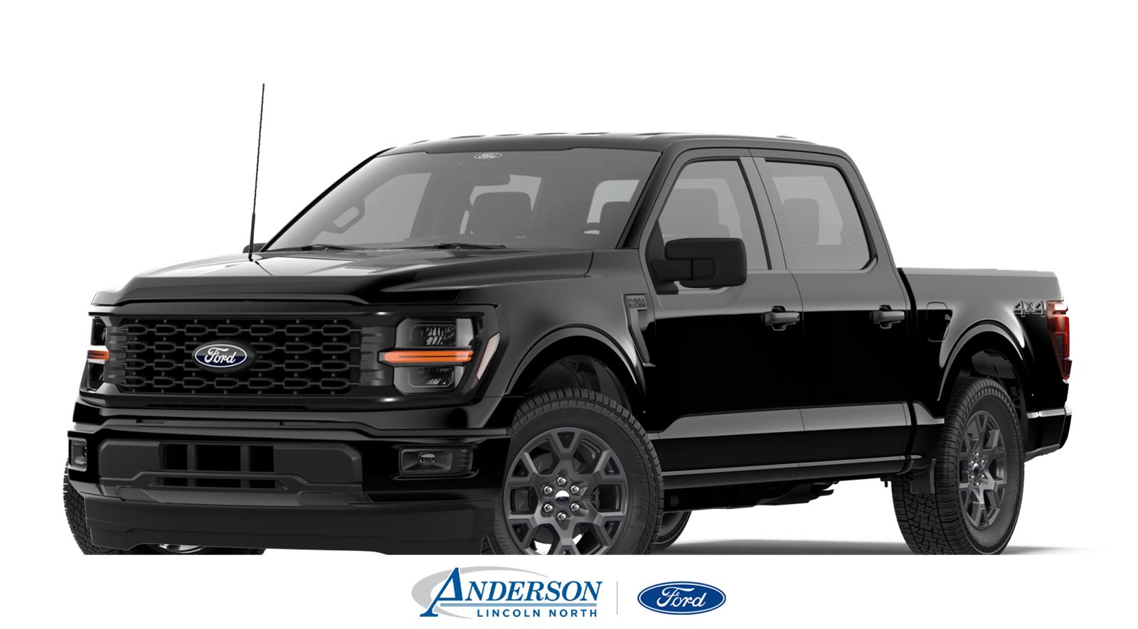 Agate Black 2026 Ford F-150 Pickup Truck Four-Wheel Drive Automatic