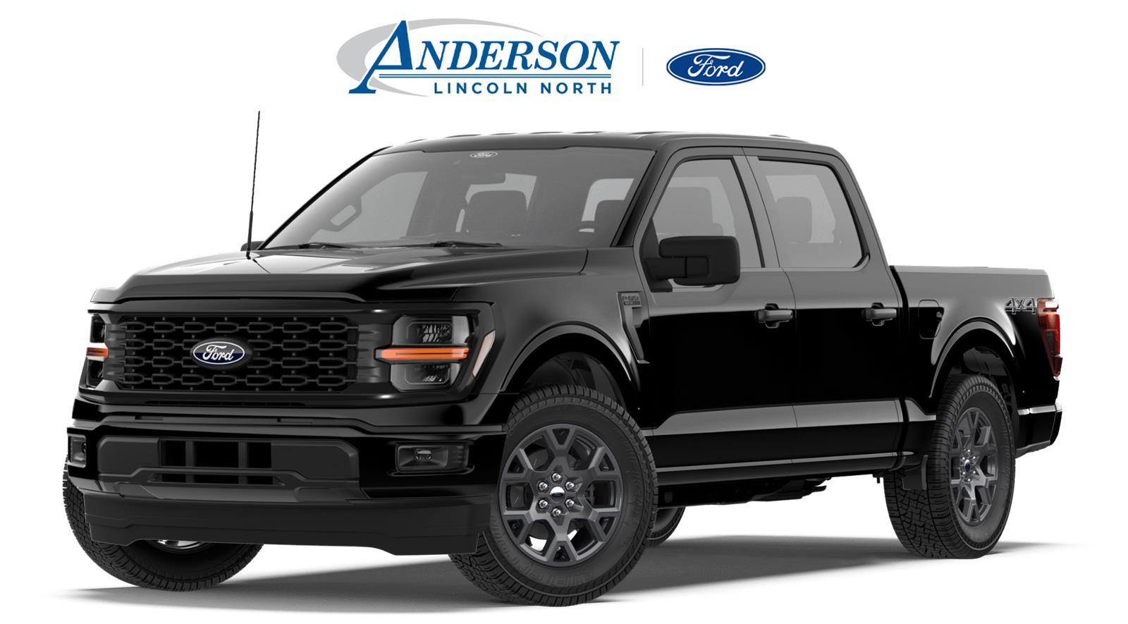 Agate Black 2026 Ford F-150 Pickup Truck Four-Wheel Drive Automatic