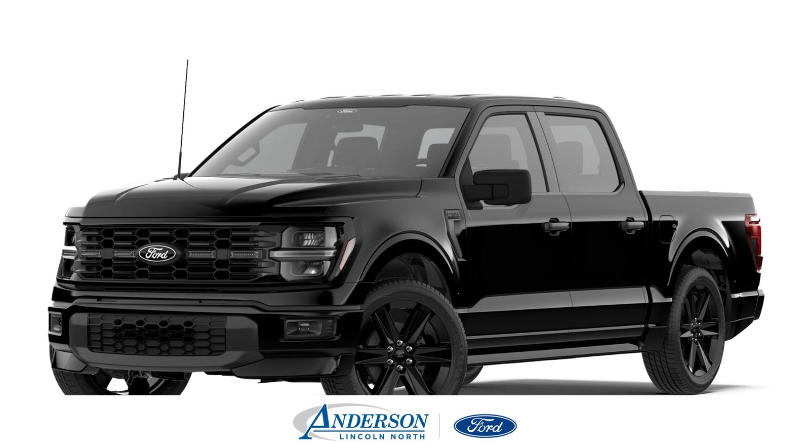 Agate Black 2026 Ford F-150 Pickup Truck Four-Wheel Drive Automatic