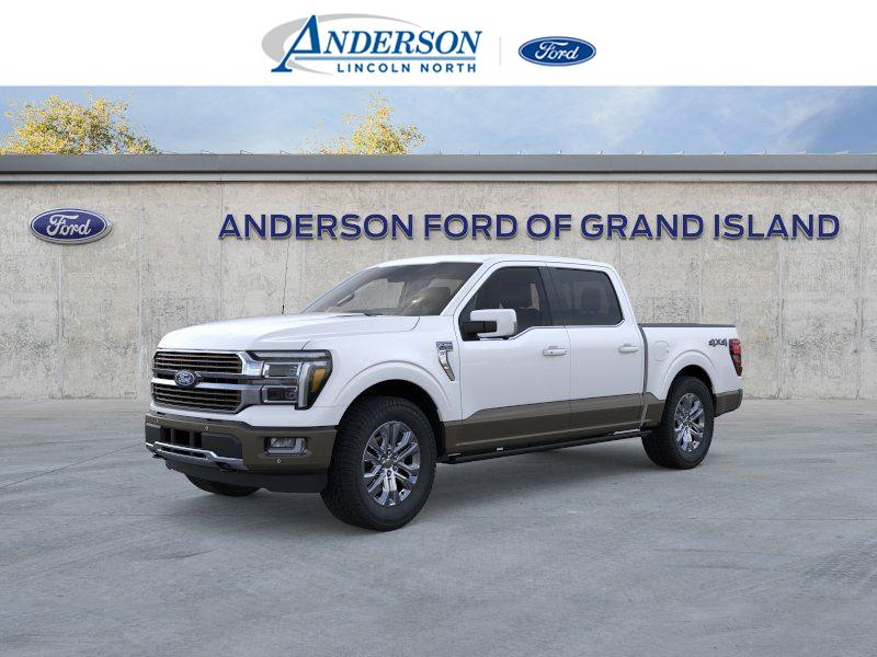 Star White Metallic Tri-Coat/Marsh Gray 2026 Ford F-150 Pickup Truck Four-Wheel Drive Automatic