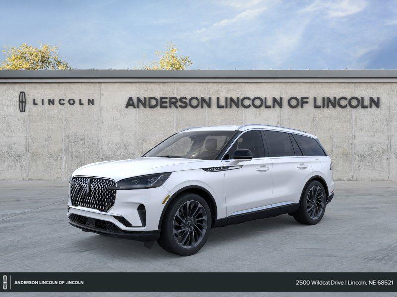 Pristine White Metallic Tri-Coat 2026 Lincoln Aviator SUV / Crossover All-Wheel Drive Automatic