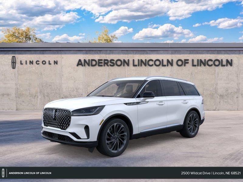 Pristine White Metallic Tri-Coat 2026 Lincoln Aviator SUV / Crossover All-Wheel Drive Automatic
