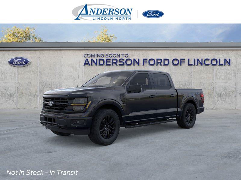 Agate Black Metallic 2026 Ford F-150 Pickup Truck Four-Wheel Drive Automatic