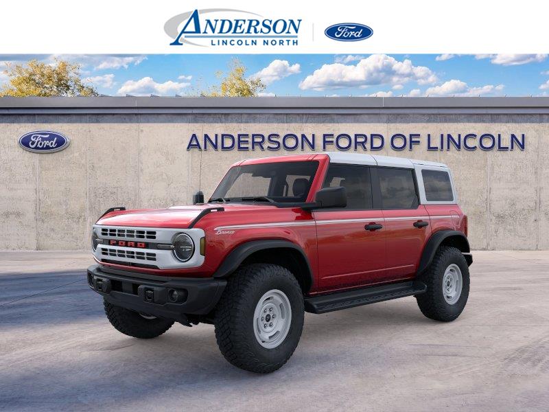 Ruby Red Metallic Tinted Clearcoat 2026 Ford Bronco SUV / Crossover Four-Wheel Drive 7-Speed Manual