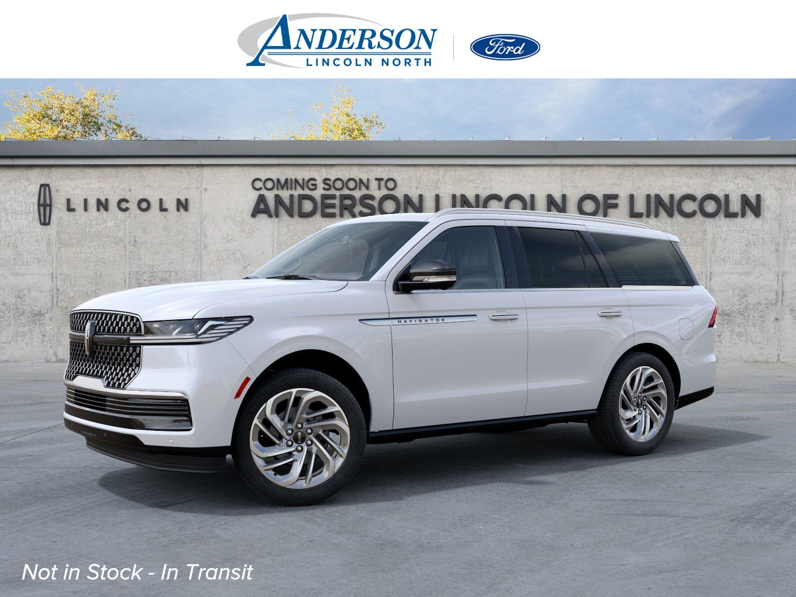 Pristine White Metallic Tri-Coat 2027 Lincoln Navigator SUV / Crossover Four-Wheel Drive Automatic