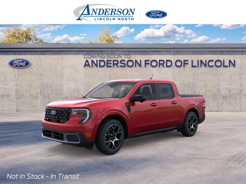 Ruby Red Metallic Tinted Clearcoat 2026 Ford Maverick Pickup Truck All-Wheel Drive Continuously Variable Transmission