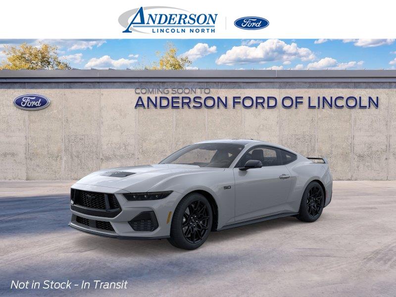 Avalanche Gray 2026 Ford Mustang Coupe Rear-Wheel Drive Automatic