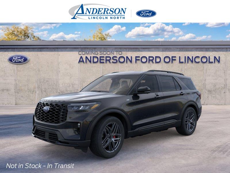 Agate Black Metallic 2026 Ford Explorer SUV / Crossover All-Wheel Drive Automatic