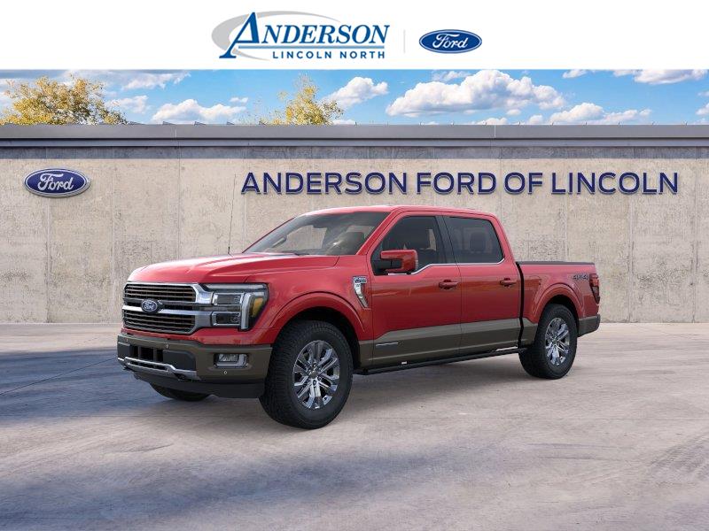 Ruby Red Metallic Tinted Clearcoat 2026 Ford F-150 Pickup Truck Four-Wheel Drive Automatic