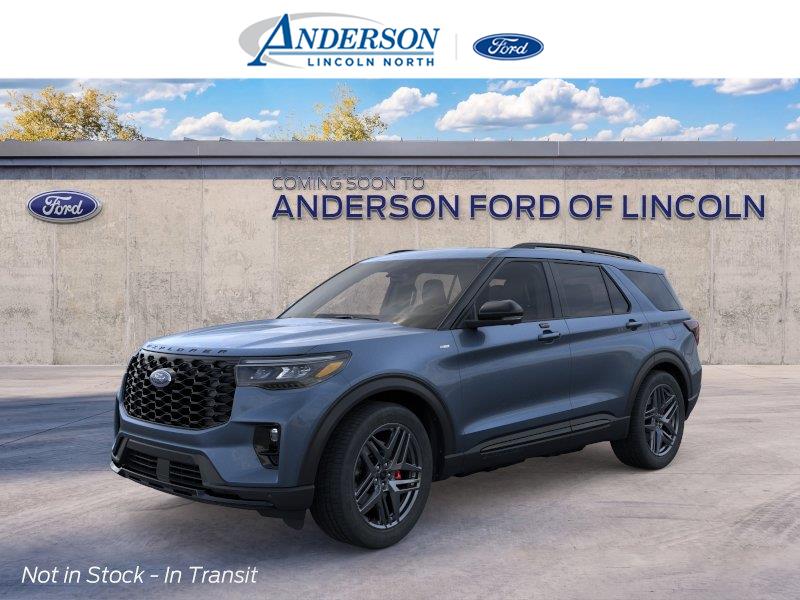 Vapor Blue Metallic 2026 Ford Explorer SUV / Crossover All-Wheel Drive Automatic