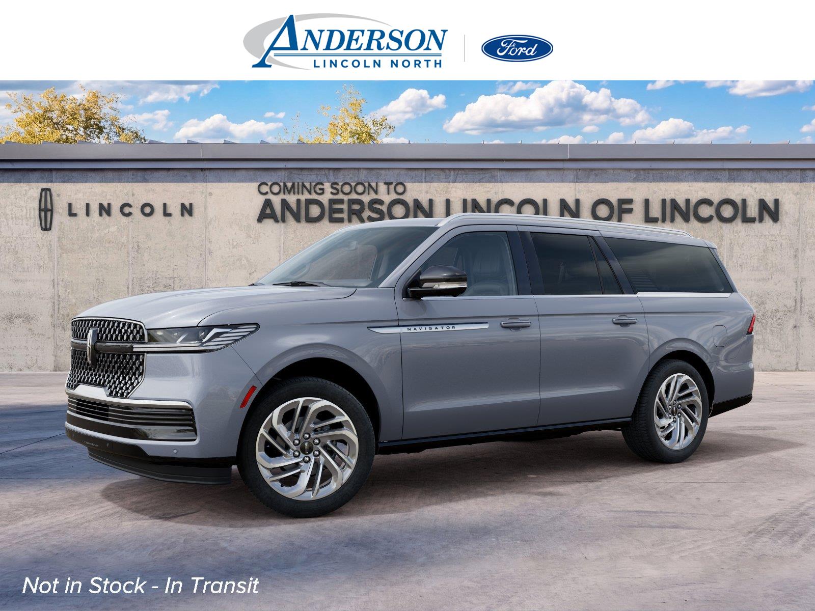 Gray Mist Metallic Tri-Coat 2027 Lincoln Navigator SUV / Crossover Four-Wheel Drive Automatic