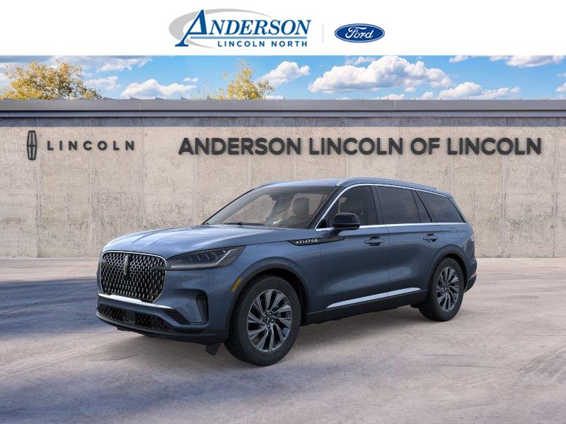 Whisper Blue Metallic Clearcoat 2026 Lincoln Aviator SUV / Crossover All-Wheel Drive Automatic