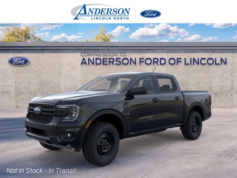 Shadow Black 2026 Ford Ranger Pickup Truck Four-Wheel Drive Automatic