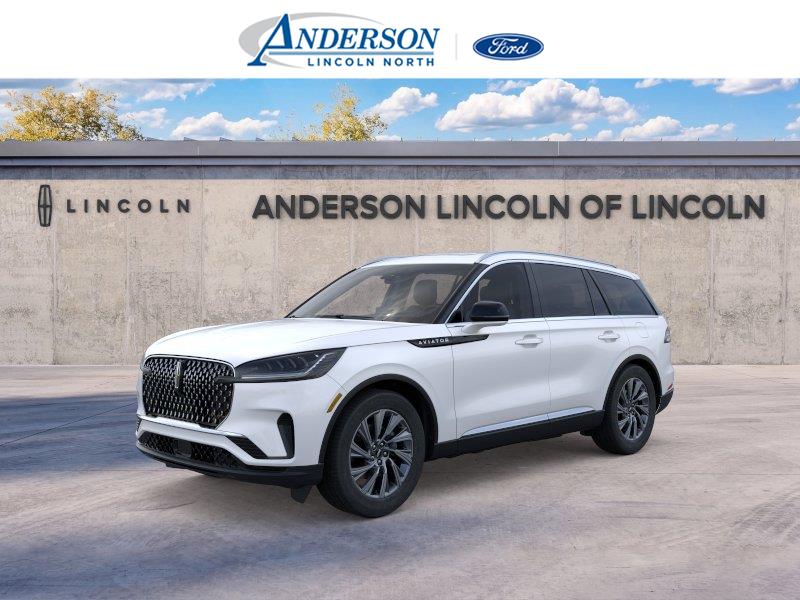 Pristine White Metallic Tri-Coat 2026 Lincoln Aviator SUV / Crossover All-Wheel Drive Automatic