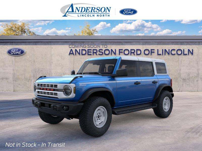Velocity Blue Metallic 2026 Ford Bronco SUV / Crossover Four-Wheel Drive Automatic