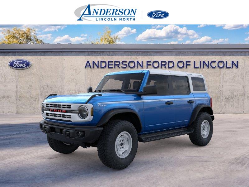 Velocity Blue Metallic 2026 Ford Bronco SUV / Crossover Four-Wheel Drive Automatic