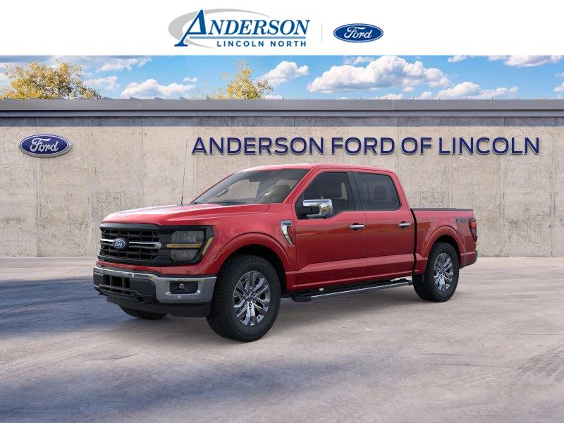 Ruby Red Metallic Tinted Clearcoat 2026 Ford F-150 Pickup Truck Four-Wheel Drive Automatic