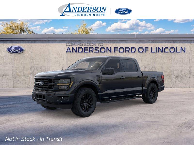 Agate Black Metallic 2026 Ford F-150 Pickup Truck Four-Wheel Drive Automatic
