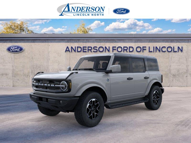 Avalanche Gray 2026 Ford Bronco SUV / Crossover Four-Wheel Drive Automatic