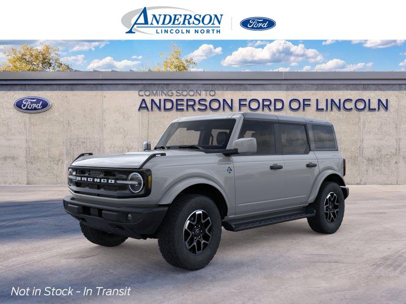 Avalanche Gray 2026 Ford Bronco SUV / Crossover Four-Wheel Drive Automatic