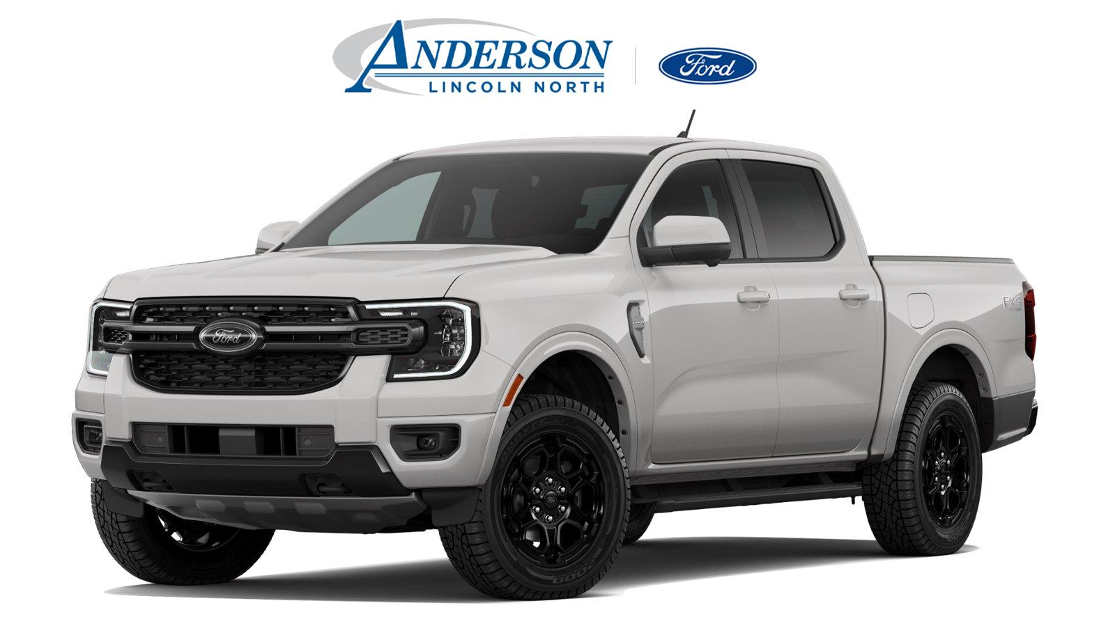 Avalanche Gray 2026 Ford Ranger Pickup Truck Four-Wheel Drive Automatic