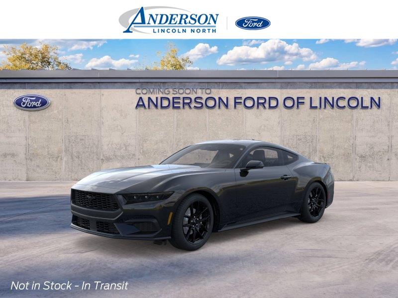 Shadow Black 2026 Ford Mustang Coupe Rear-Wheel Drive Automatic