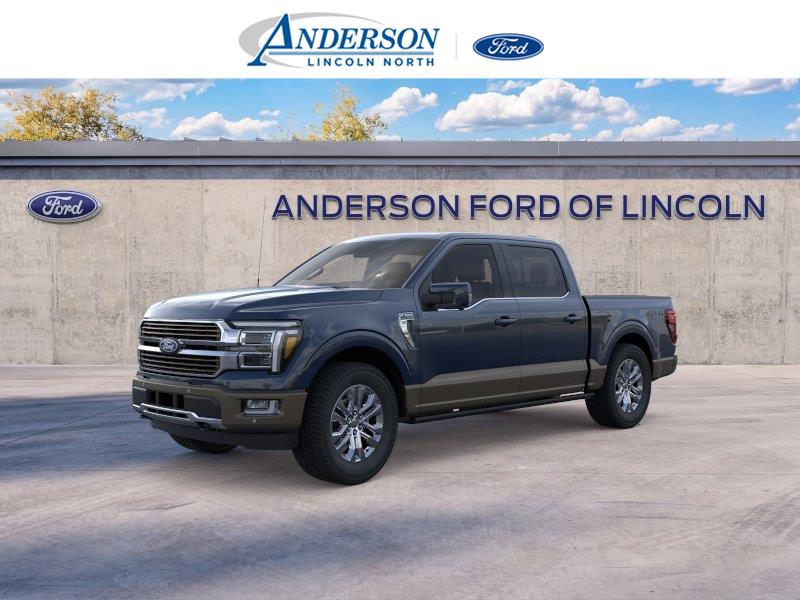 Antimatter Blue Metallic 2026 Ford F-150 Pickup Truck Four-Wheel Drive Automatic