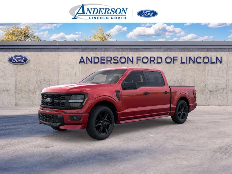 Ruby Red Metallic Tinted Clearcoat 2026 Ford F-150 Pickup Truck Four-Wheel Drive Automatic