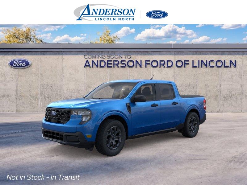 Velocity Blue 2026 Ford Maverick Pickup Truck All-Wheel Drive Continuously Variable Transmission
