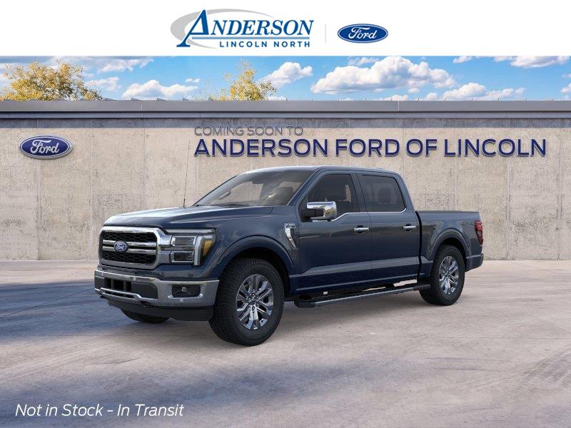 Antimatter Blue Metallic 2026 Ford F-150 Pickup Truck Four-Wheel Drive Automatic