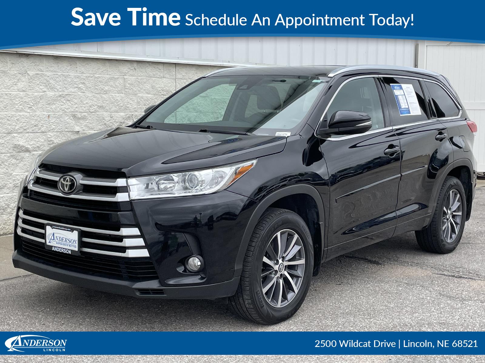 Used 2018 Toyota Highlander XLE Stock: 1004183A