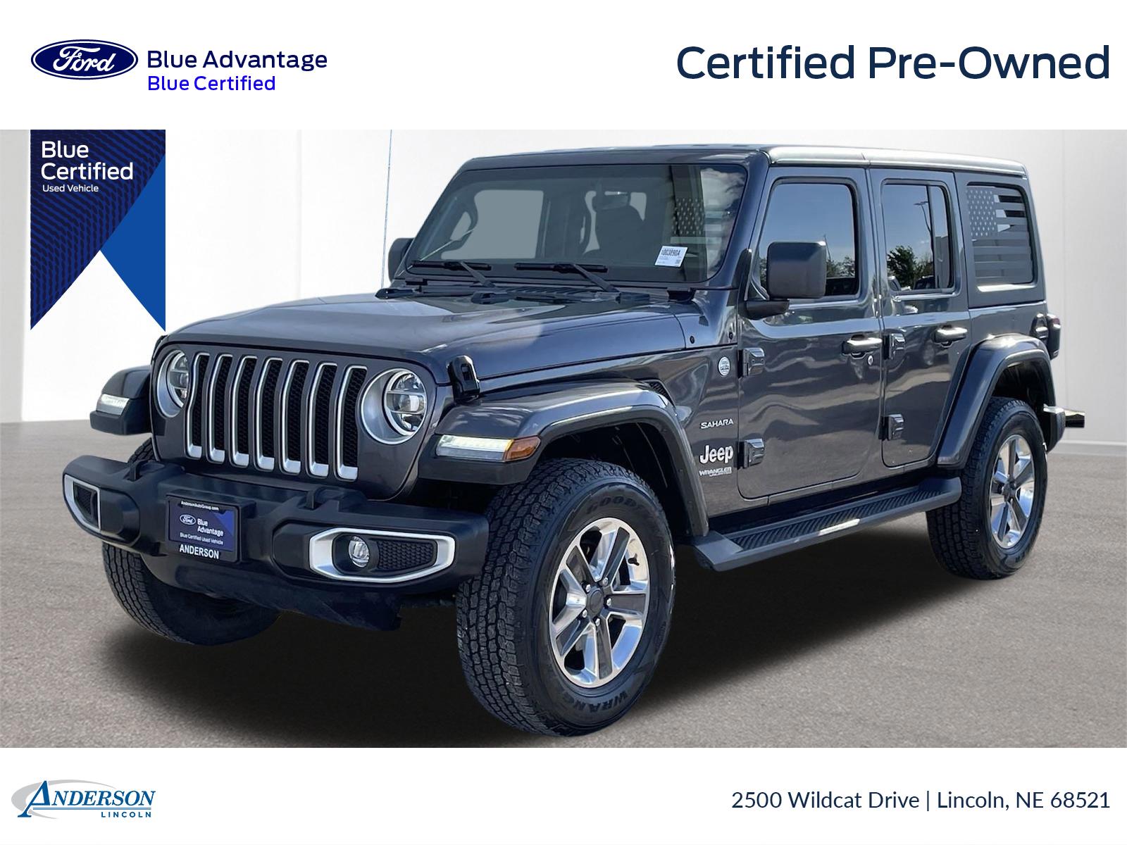 Used 2022 Jeep Wrangler Unlimited Sahara SUV for sale in Lincoln NE