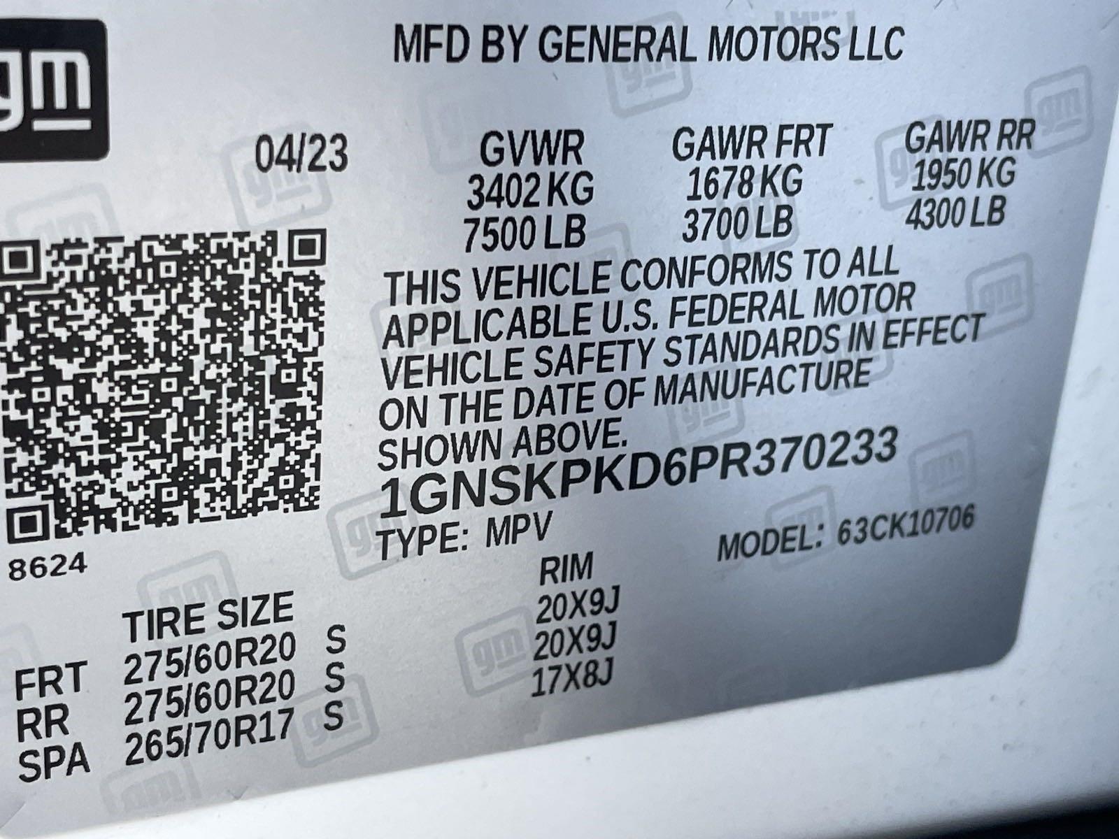 Used 2023 Chevrolet Tahoe Z71 SUV for sale in Lincoln NE