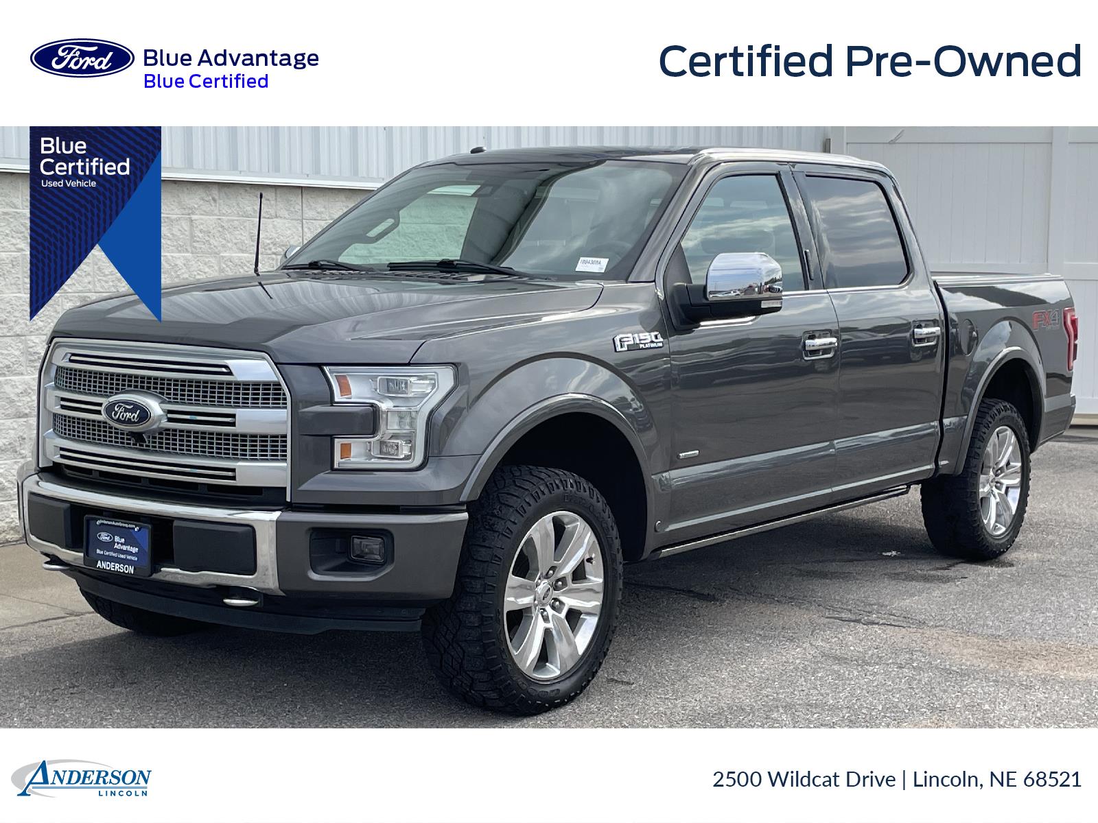 Used 2017 Ford F-150 Platinum Stock: 1004308A