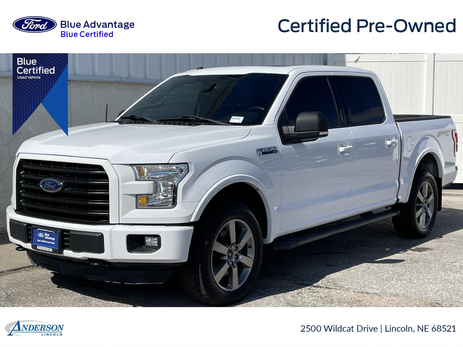 Used 2016 Ford F-150 XLT Stock: 1004337A