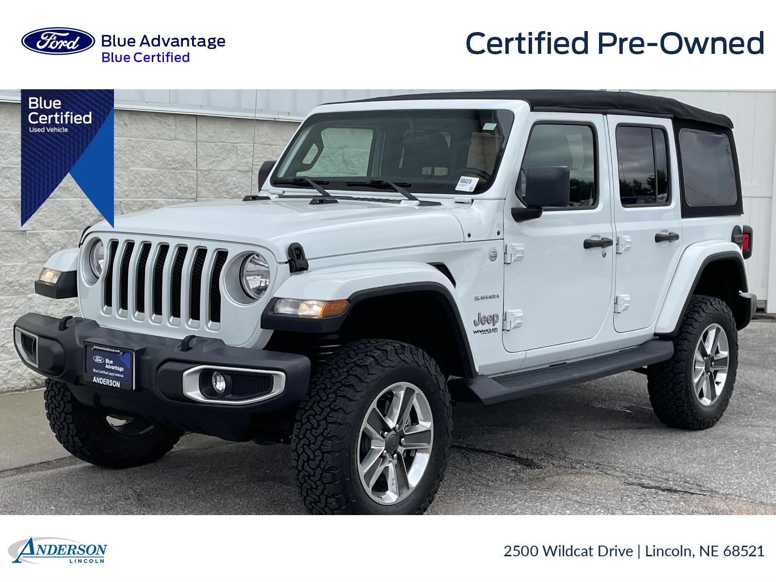 Used 2018 Jeep Wrangler Unlimited Sahara SUV for sale in Lincoln NE