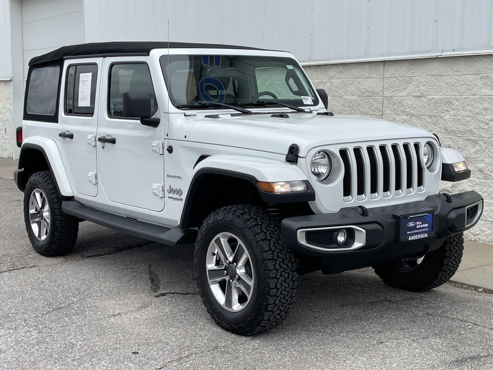 Used 2018 Jeep Wrangler Unlimited Sahara SUV for sale in Lincoln NE