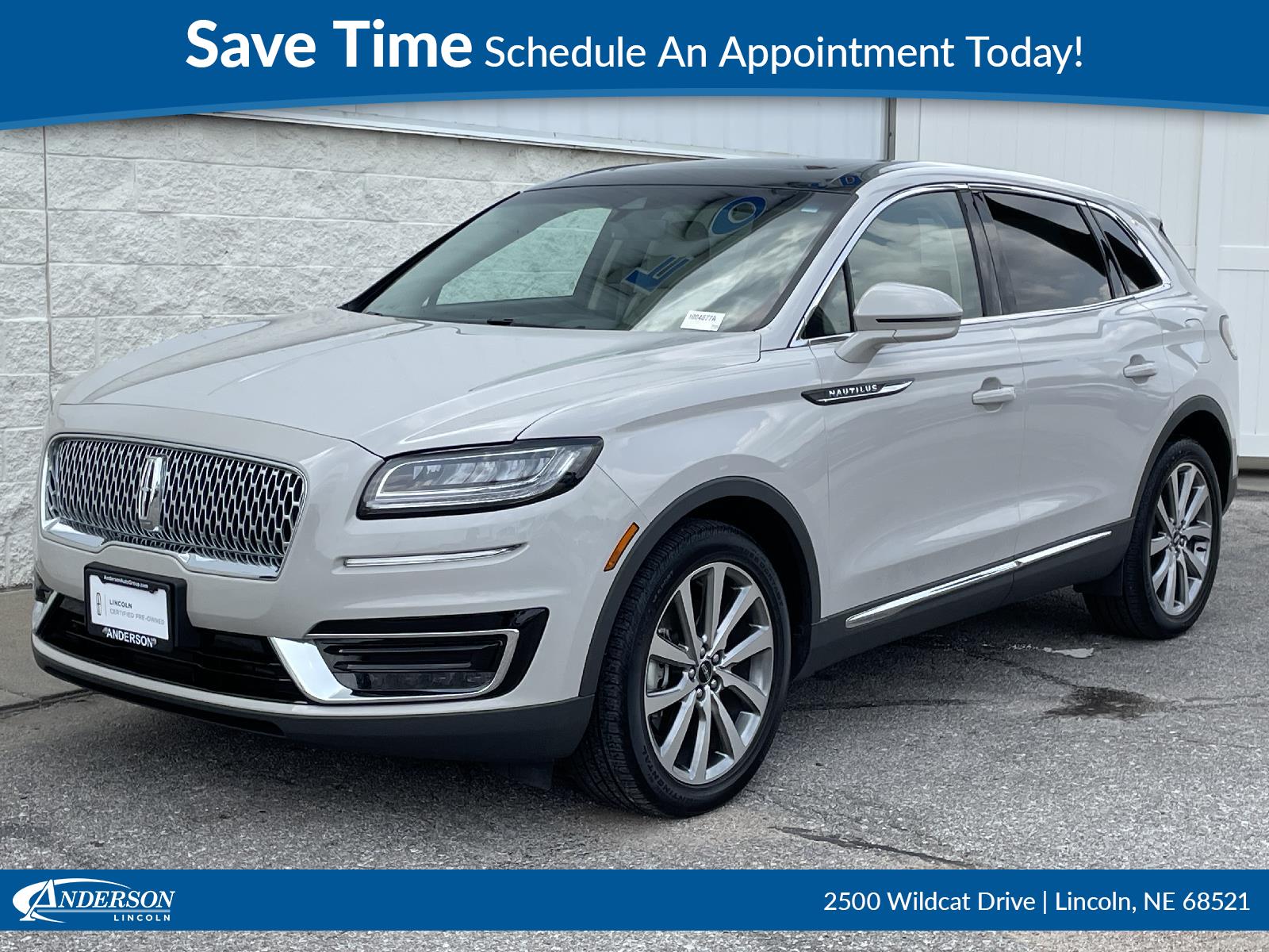 Used 2019 Lincoln Nautilus Select Stock: 1004077a