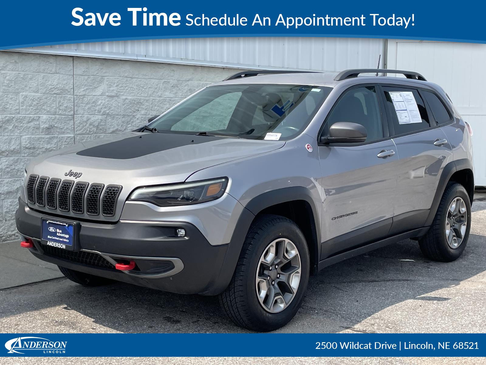 Used 2019 Jeep Cherokee Trailhawk Stock: 1004417a