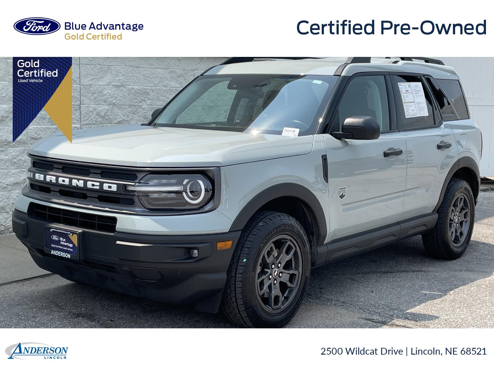 Used 2022 Ford Bronco Sport Big Bend Stock: 1004413A