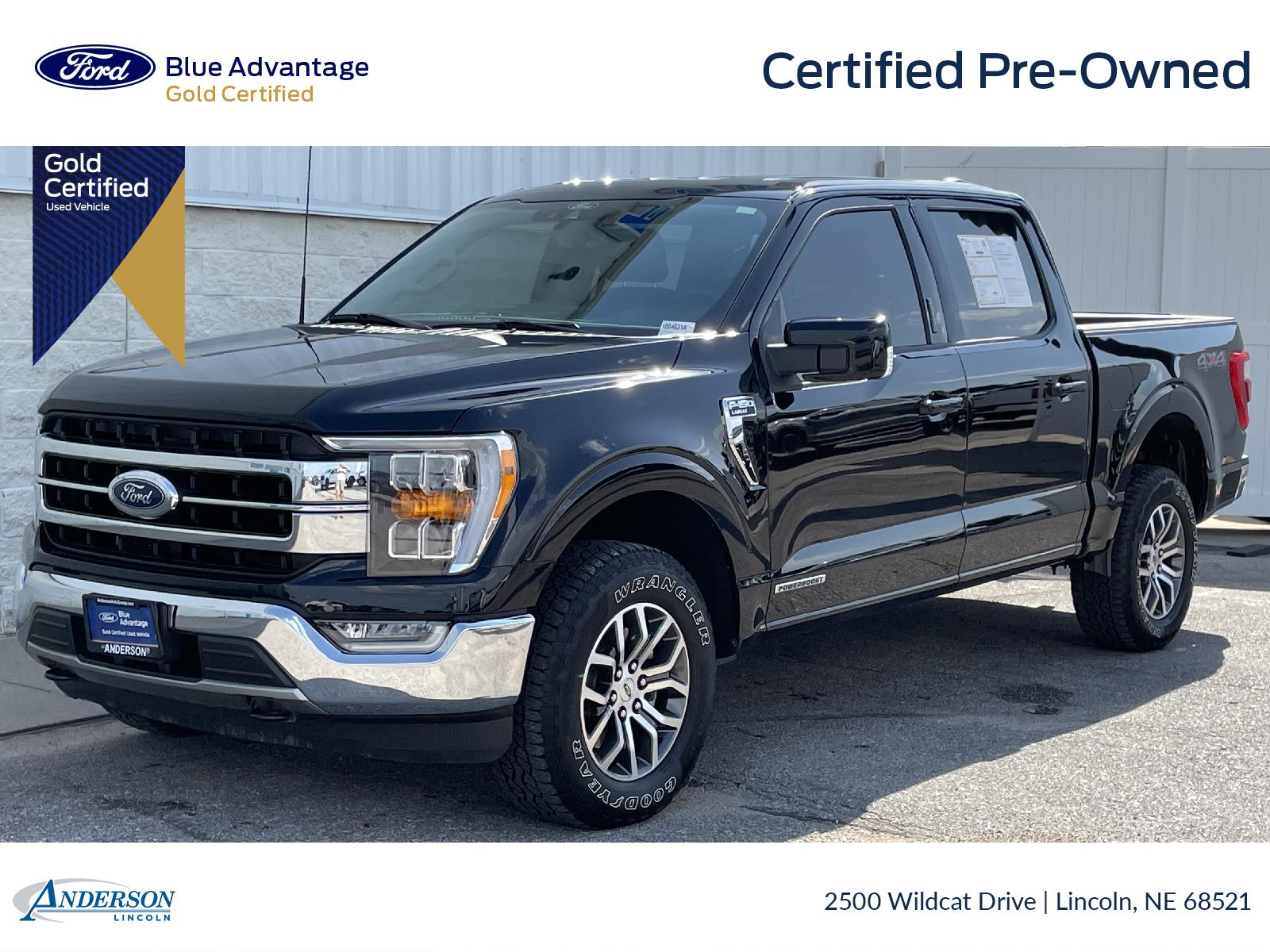 Used 2021 Ford F-150 Lariat Crew Cab Truck for sale in Lincoln NE