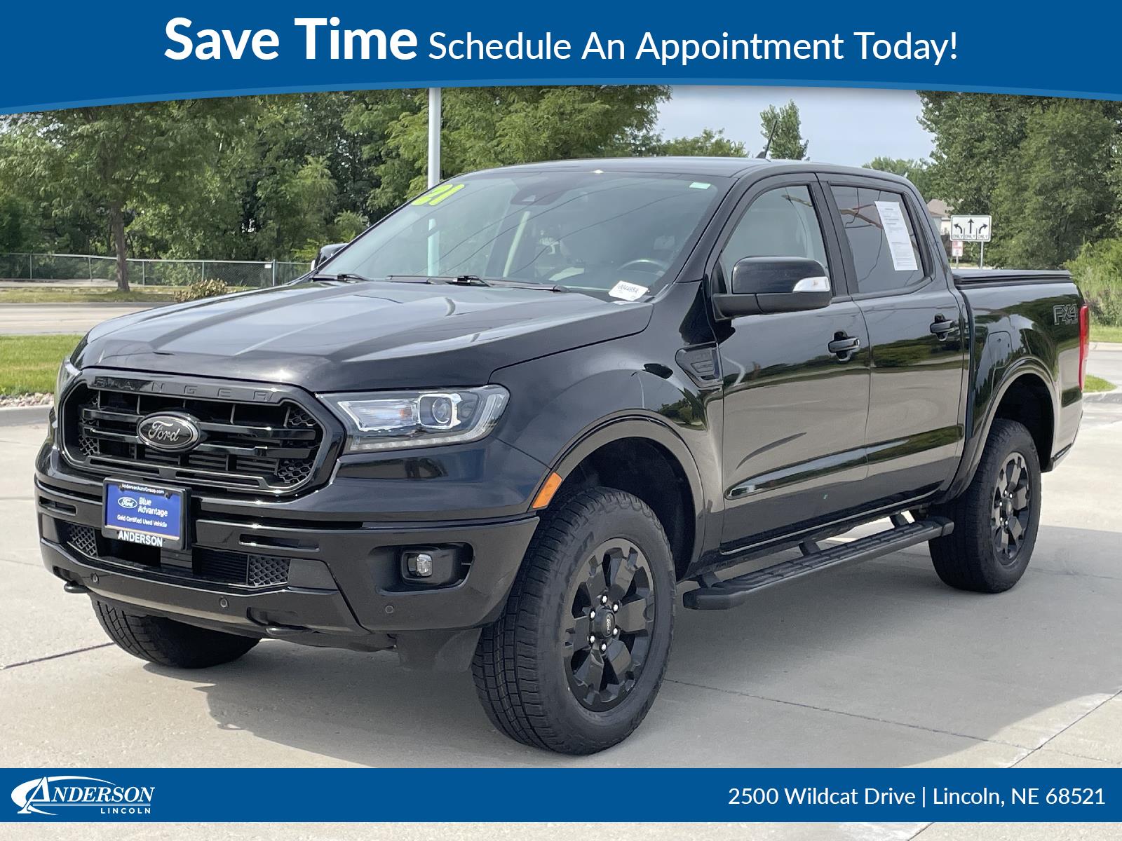 Used 2021 Ford Ranger Lariat Crew Cab Truck for sale in Lincoln NE