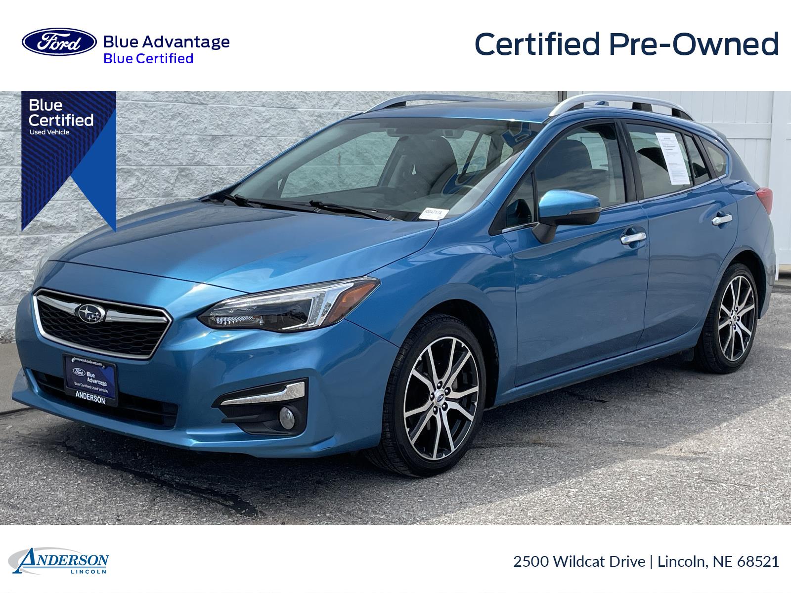 Used 2018 Subaru Impreza Limited Stock: 1004717A