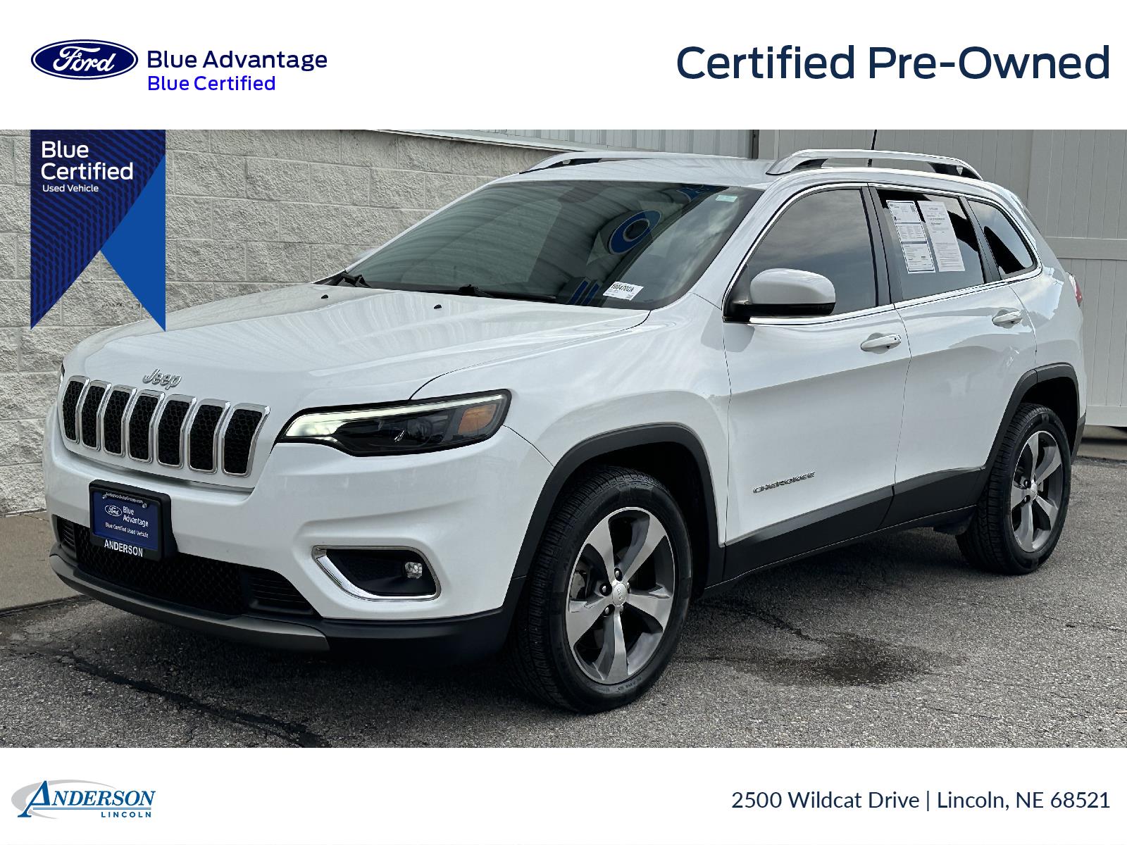 Used 2019 Jeep Cherokee Limited  for sale in Lincoln NE