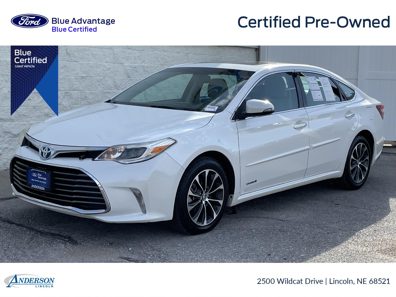 Used 2016 Toyota Avalon Hybrid XLE Premium Sedan for sale in Lincoln NE