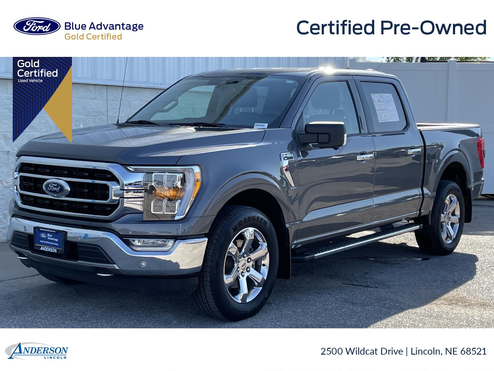 Used 2021 Ford F-150 XLT Stock: 1004865A