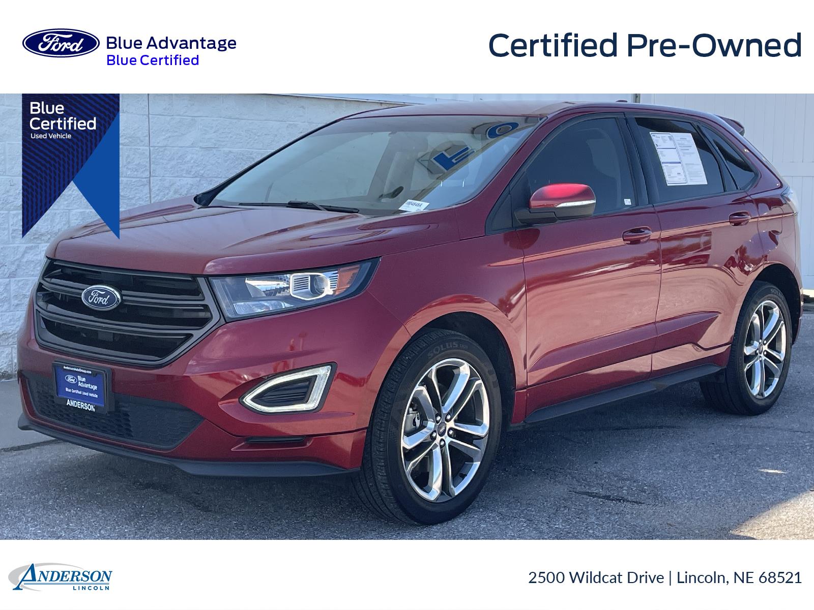 Used 2015 Ford Edge Sport SUV for sale in Lincoln NE