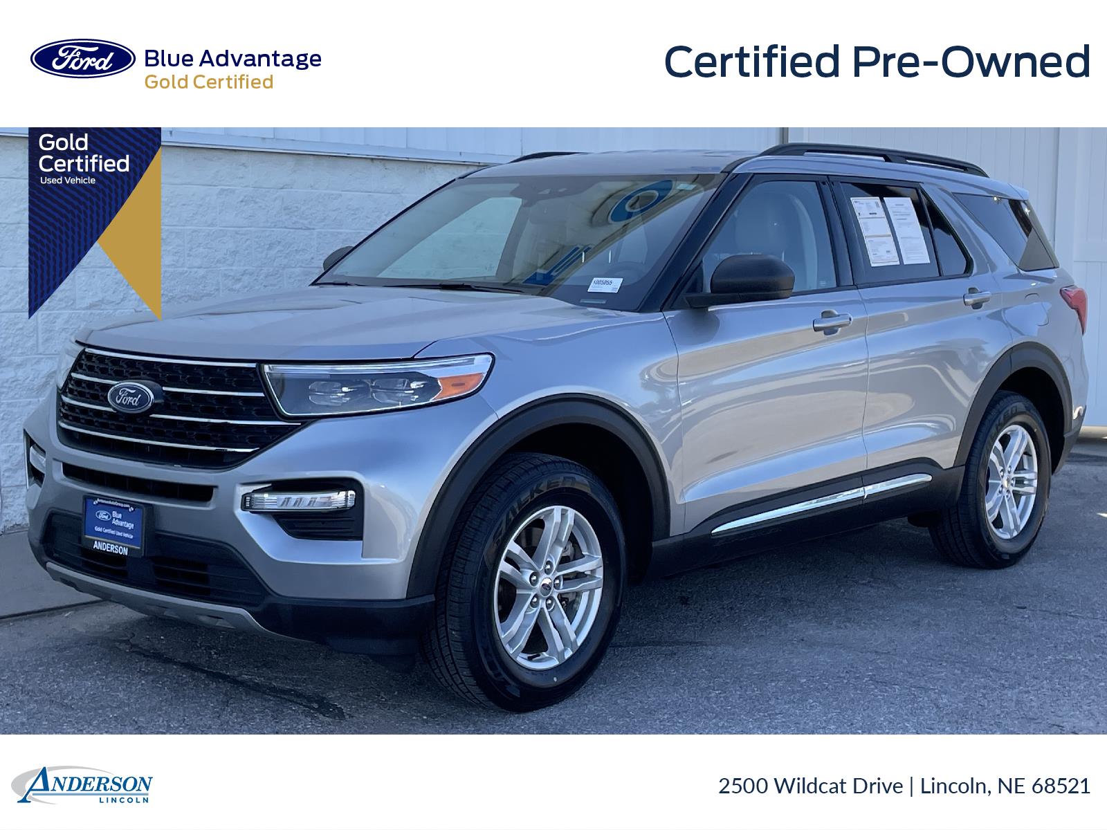 Used 2021 Ford Explorer XLT SUV for sale in Lincoln NE