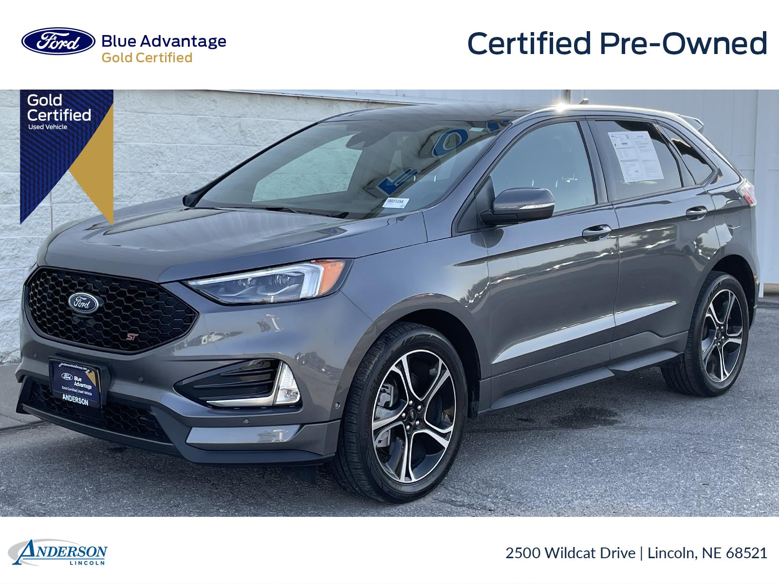 Used 2022 Ford Edge ST Stock: 1003125A